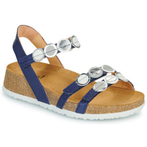 Think  KOAK  Blu -  Sandali con zeppa  Donna