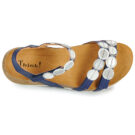 Think KOAK Blu Sandali con zeppa Donna - 6