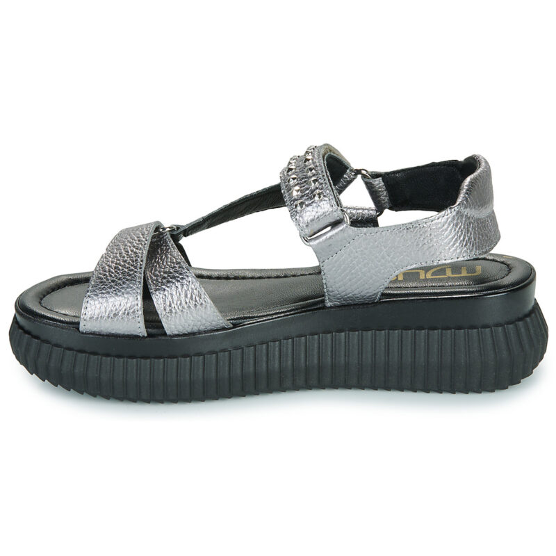 Mjus OLBIA Argento Sandali con zeppa Donna - 4