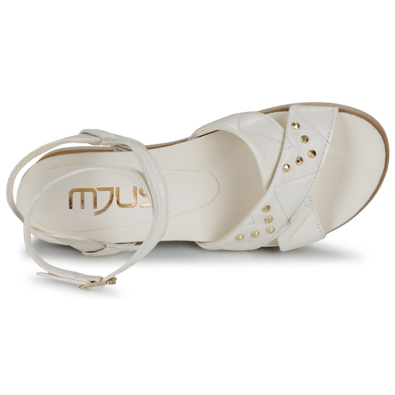Mjus TAPPY Bianco Sandali con zeppa Donna - 6