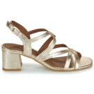 Otess / Zo&iuml; Z1390-BERENICE-CARRARA Oro Sandali con tacco Donna - 2