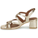 Otess / Zo&iuml; Z1390-BERENICE-CARRARA Oro Sandali con tacco Donna - 4