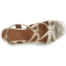 Otess / Zo&iuml; Z1390-BERENICE-CARRARA Oro Sandali con tacco Donna - 6