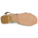 Otess / Zo&iuml; Z1390-BERENICE-CARRARA Oro Sandali con tacco Donna - 7