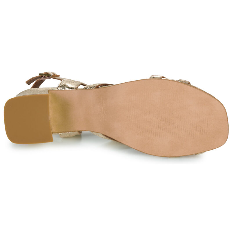 Otess / Zo&iuml; Z1390-BERENICE-CARRARA Oro Sandali con tacco Donna - 7