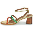 Otess / Zo&iuml; Z1530-JAAL-PLATINO-JAAL-ARAGOSTA-JAAL-MELA Oro Sandali con tacco Donna - 4
