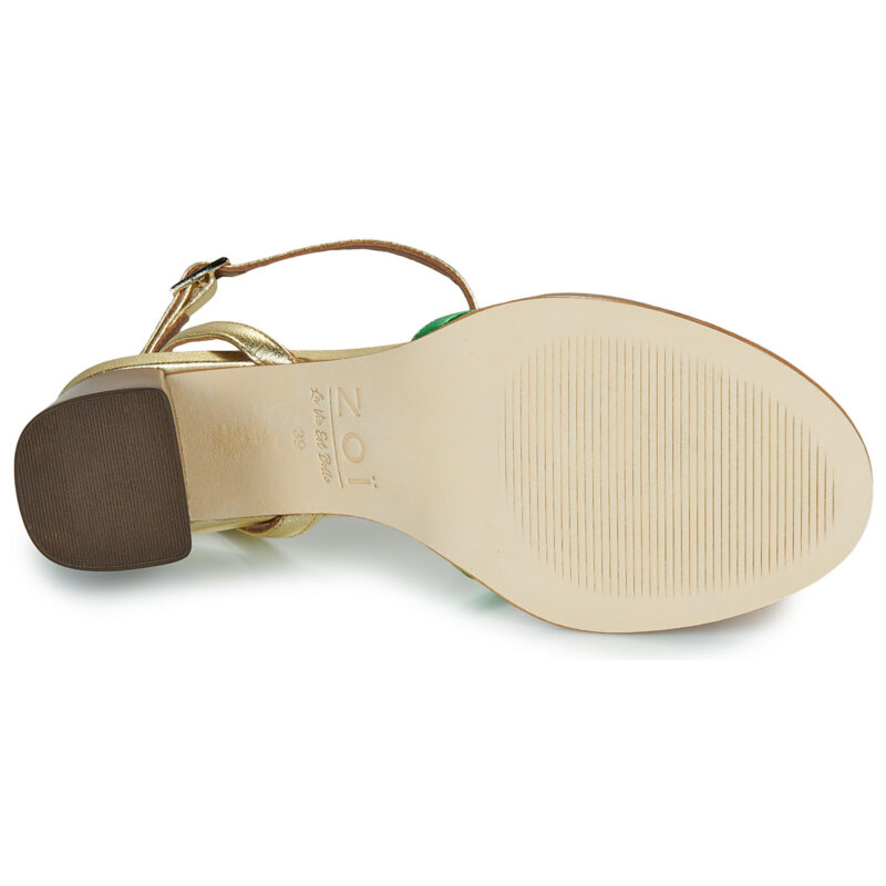 Otess / Zo&iuml; Z1530-JAAL-PLATINO-JAAL-ARAGOSTA-JAAL-MELA Oro Sandali con tacco Donna - 7