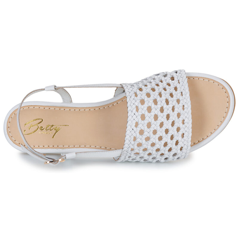 Betty London ALISSA Bianco Sandali bassi Donna - 6
