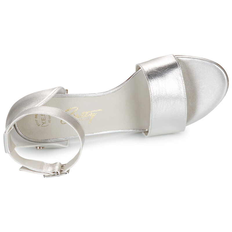 Betty London CRETA Argento Sandali con tacco Donna - 6