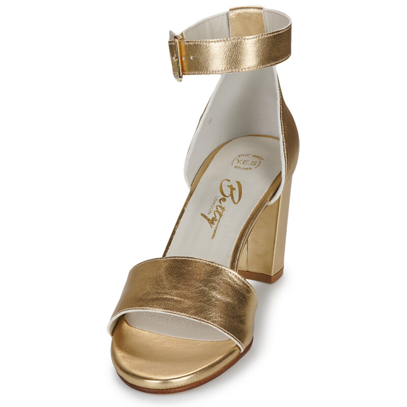 Betty London CRETA Oro Sandali con tacco Donna - 3