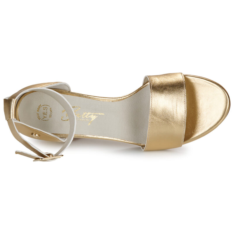 Betty London CRETA Oro Sandali con tacco Donna - 6