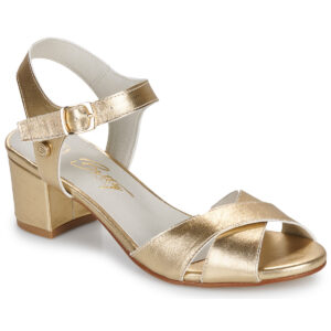 Betty London  JOYCE  Oro Sandali con tacco Donna
