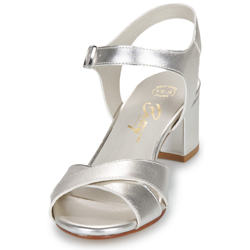 Betty London  JOYCE  Argento -  Sandali con tacco  Donna - 3
