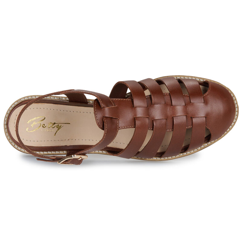 Betty London KEYLA Marrone Sandali bassi Donna - 6
