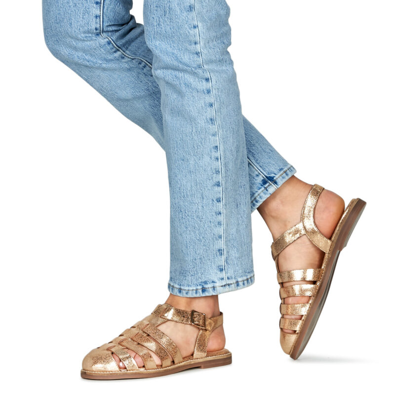 Betty London KEYLA Oro Sandali bassi Donna - 8
