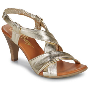 Betty London  POULOI  Oro Sandali con tacco Donna
