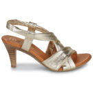 Betty London POULOI Oro Sandali con tacco Donna - 2