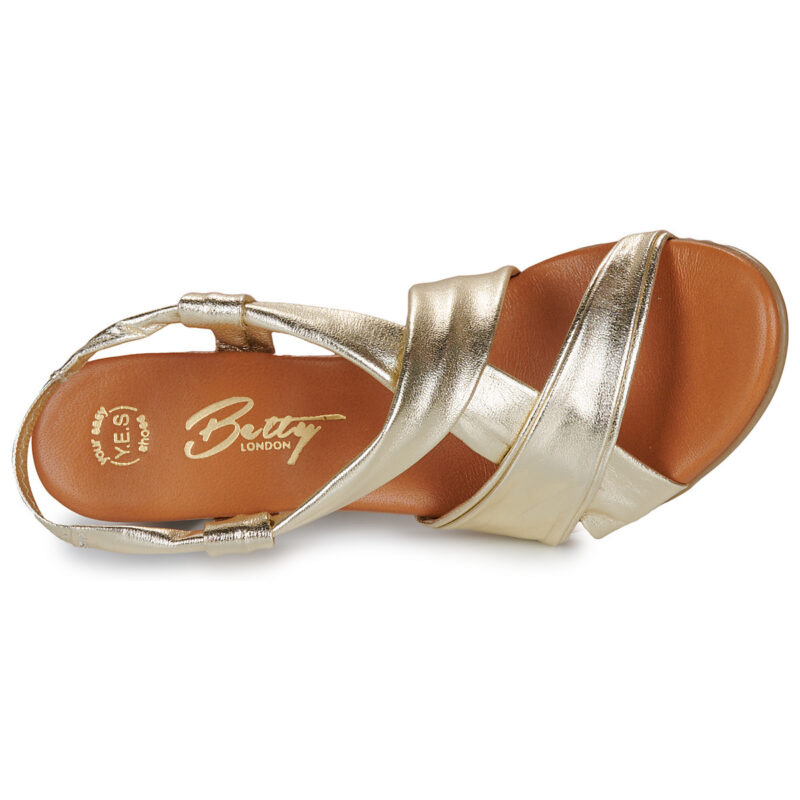 Betty London POULOI Oro Sandali con tacco Donna - 6