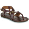 Airstep / A.S.98 RAMOS BOUCLE Marron Sandales plates Femme