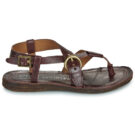 Airstep / AS98 RAMOS BOUCLE Sandales plates marron pour femmes - 2