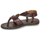 Airstep / AS98 RAMOS BOUCLE Sandales plates marron pour femmes - 4