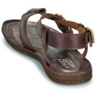 Airstep / AS98 RAMOS BOUCLE Sandales plates marron pour femmes - 5