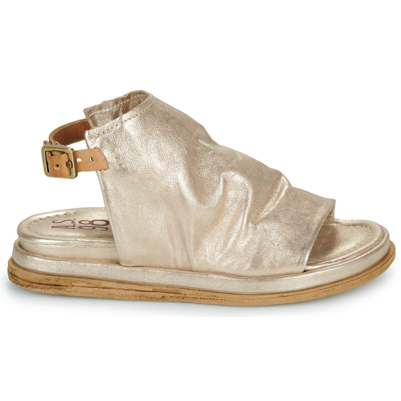 Airstep / A.S.98 SPOON COUV Gold Damen flache Sandalen - 2
