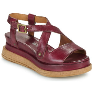 Airstep / A.S.98  LAGOS SANDALS  Rosso Sandali con zeppa Donna