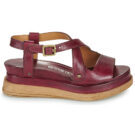 Airstep / A.S.98 LAGOS SANDALS Rot Keilabsatz Sandalen Damen - 2
