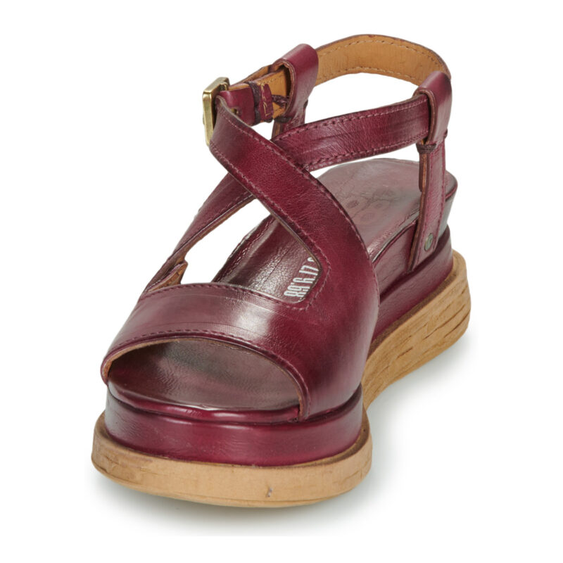 Airstep / A.S.98 LAGOS SANDALS Rot Keilabsatz Sandalen Damen - 3