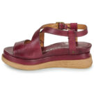 Airstep / A.S.98 LAGOS SANDALS Rot Keilabsatz Sandalen Damen - 4