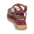 Airstep / A.S.98 LAGOS SANDALS Rot Keilabsatz Sandalen Damen - 5