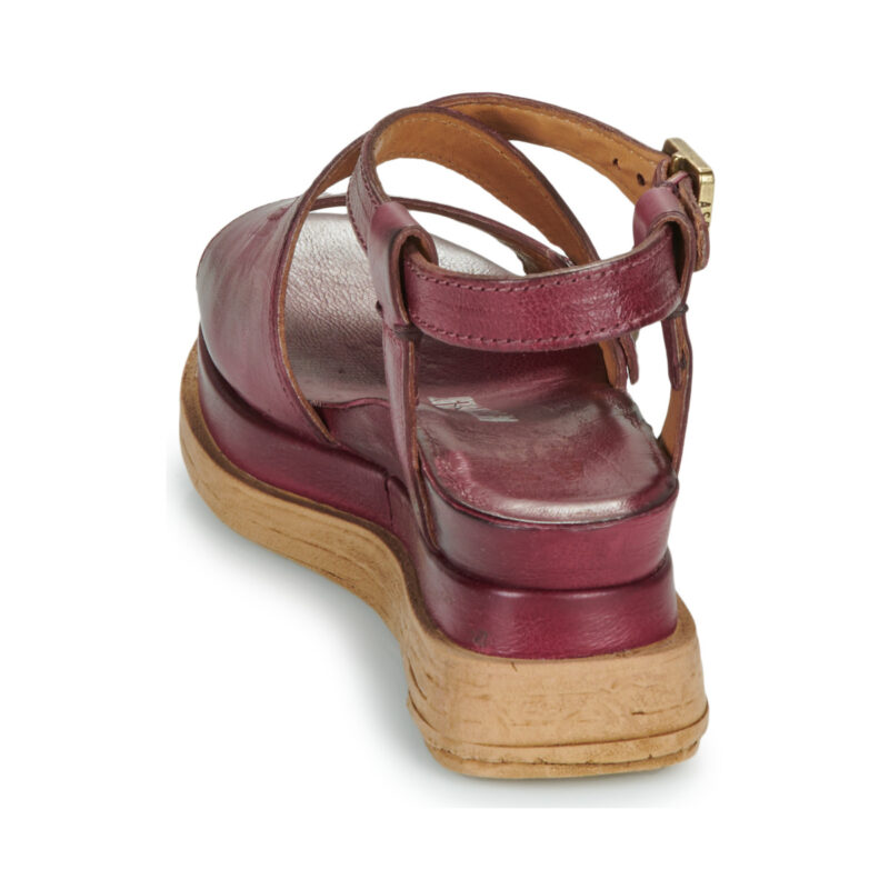 Airstep / A.S.98 LAGOS SANDALS Rot Keilabsatz Sandalen Damen - 5