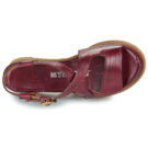 Airstep / A.S.98 LAGOS SANDALS Rot Keilabsatz Sandalen Damen - 6