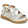 Airstep / A.S.98 LAGOS SANDALS Silber Keilsandalen Damen