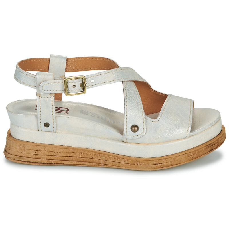 Airstep / A.S.98 LAGOS SANDALS Silber Keilabsatz Sandalen Damen - 2