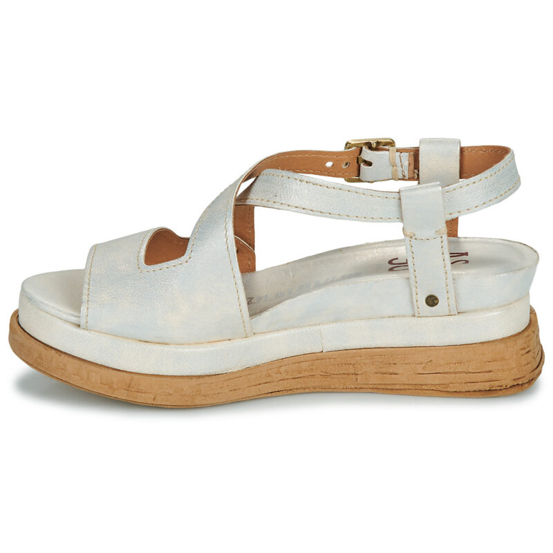 Airstep / A.S.98 LAGOS SANDALS Silber Keilabsatz Sandalen Damen - 4