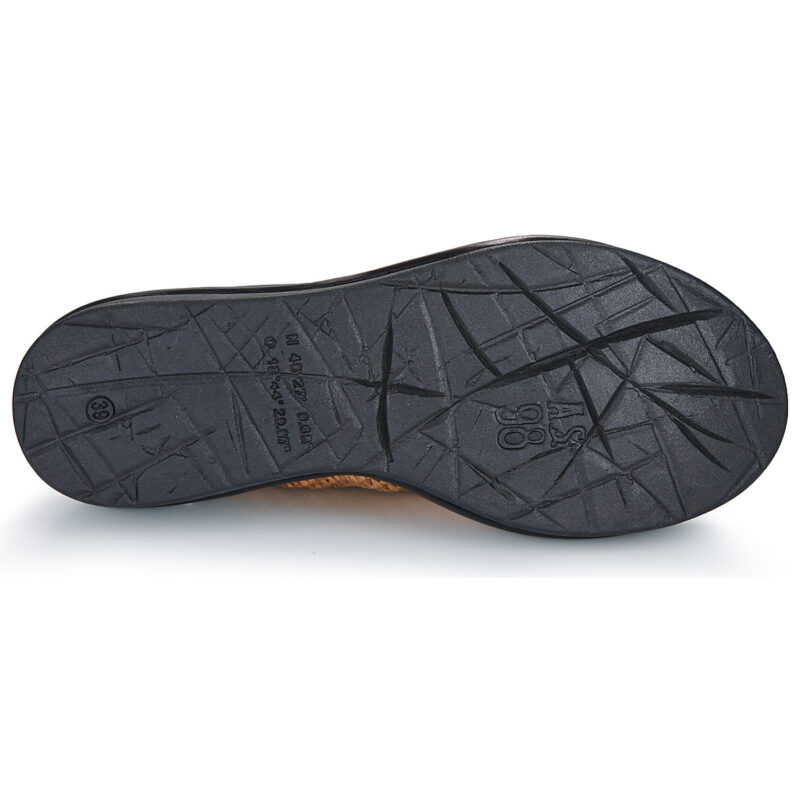 Airstep / A.S.98 SALIS MULES Schwarz Keilabsatz-Sandalen Damen - 7