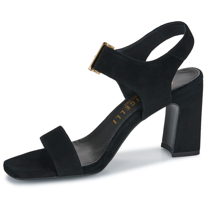 Fericelli NAELIE Nero Sandali con tacco Donna - 4