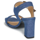 Fericelli NAELIE Blu Sandali con tacco Donna - 5