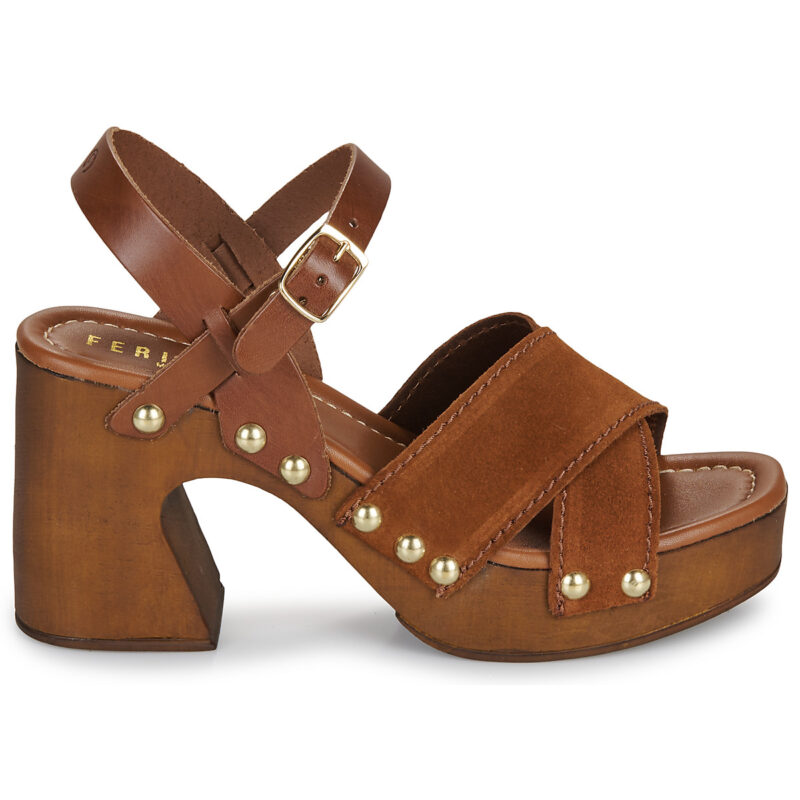 Fericelli ADONIS Marrone Sandali con tacco Donna - 2