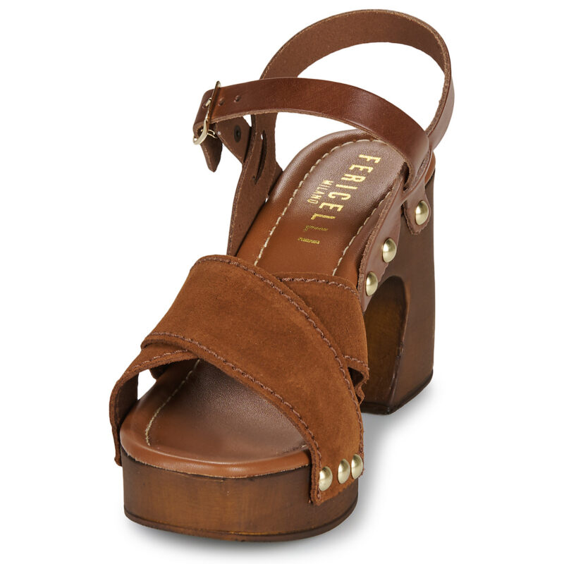Fericelli ADONIS Marrone Sandali con tacco Donna - 3