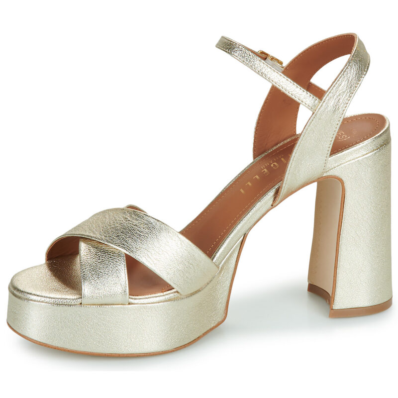 Fericelli FELICIA Oro Sandali con tacco Donna - 4