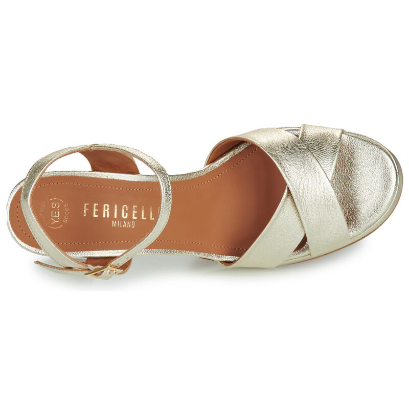 Fericelli FELICIA Oro Sandali con tacco Donna - 6