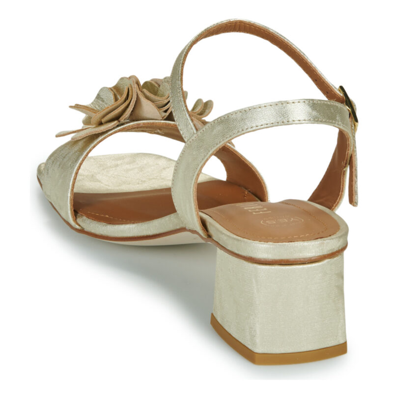 Fericelli FLORA Oro Sandali con tacco Donna - 5