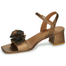 Fericelli FLORA Marrone Sandali con tacco Donna - 4