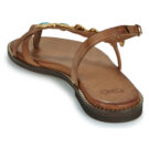 Ex&eacute; Shoes 530-MILOS-LEATHER-BROWN-TURQUOISE Marrone Sandali bassi Donna - 5