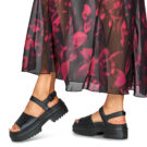 Converse CHUCK TAYLOR ALL STAR LUGGED HEEL SANDAL Nero Sandali con zeppa Donna - 8