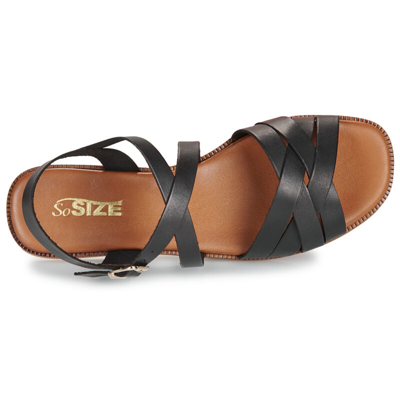 So Size MARIETTA Nero Sandali bassi Donna - 6