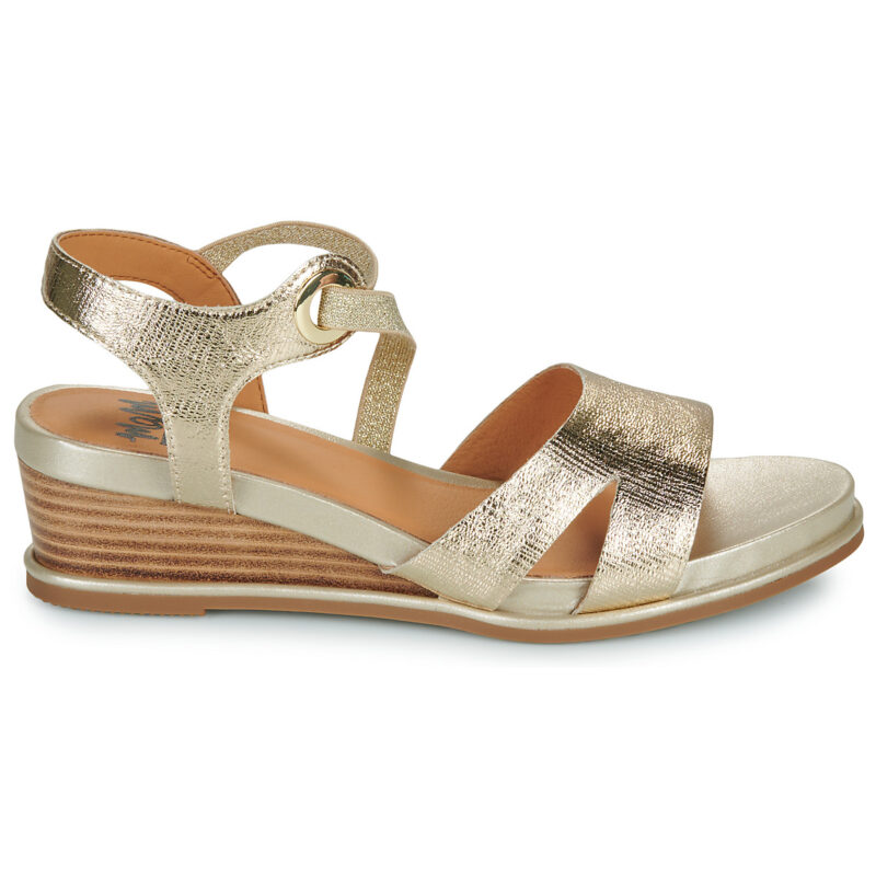 Mam'Zelle NIDAM Oro - Sandali con zeppa Donna - 2